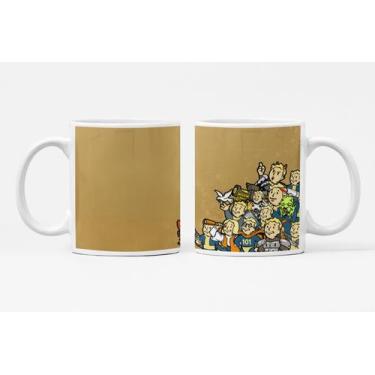 Imagem de Caneca de Porcelana 325ml Jogo Fallout Personalizada Md6 - Like Geek