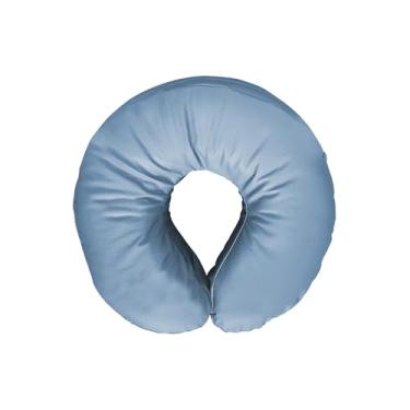 Imagem de Cabeceira Para Maca Portátil Espuma + Capinha Legno (1, Azul Claro)