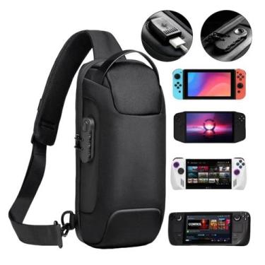 Imagem de Bolsa Mochila Transporte Para Nintendo Switch Steam Deck Playstation P