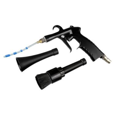 Imagem de Soprador de lavagem de carro, soprador de ar para carro | Máquina de lavagem seco de liga de alumínio automotiva funciona com compressor de ar | Limpeza de carro Supplência de interiores Detalhando o