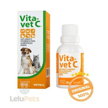 Imagem de Vita Vet C Suplemento Vitamínico Gota 30ml - Vetnil