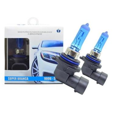Imagem de Lâmpada 8500k Par Super Branca Tip Xenon Tech One H1 H3 H4 H7 H8 H9 H1