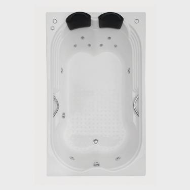 Imagem de Banheira de Hidromassagem Mondialle Modelo Ascoli Dupla Elegance 170cmx120cmx43cm em Acrilico