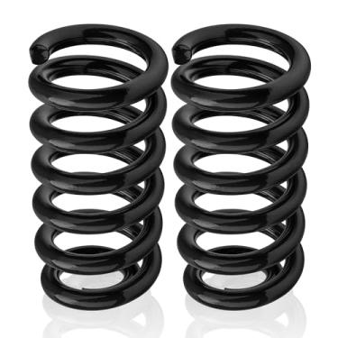Imagem de THOCAC Molas helicoidais dianteiras de 7,6 cm para caminhão Chevrolet C10 1963-1987 - 2 peças pretas