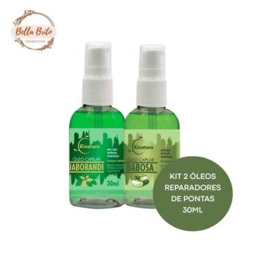 Imagem de Dupla poderosa c/ óleo reparador de pontas jaborandi e óleo reparador 