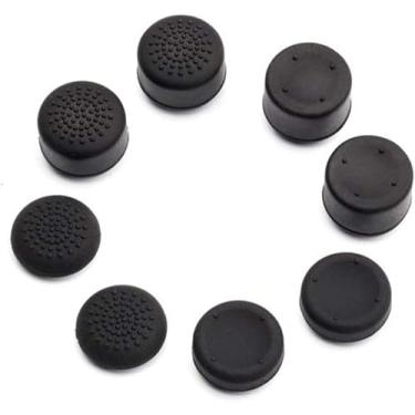 Imagem de Capa antiderrapante antiderrapante antiderrapante de silicone macio, antiderrapante, antiderrapante, antiderrapante, antiderrapante, para controle Xbox PlayStation 4 PS4 PS3, Preto