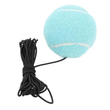 Imagem de Bolas de tênis com cordão, bola elástica de treinamento de tênis com cordas, bolas de treinamento para crianças, adultos, iniciantes, autoprática, ferramenta esportiva, bola de rebote para atividades