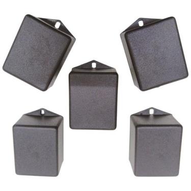 Imagem de Kit 5 Caixa Plástica Circuito Eletrônico Fonte Arduino 52x42x28 Patola