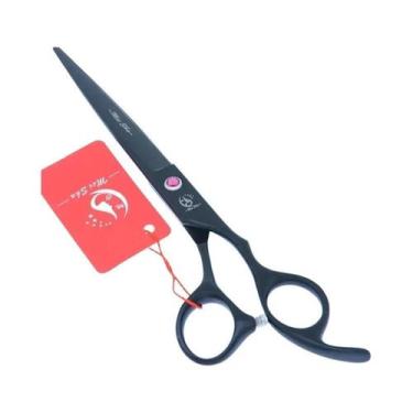 Imagem de Tesoura De Cabelo Profissional Para Cabeleireiros, 7.0 Polegadas, Aço 