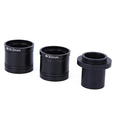 Imagem de Adaptador CCD, Microscópio Estéreo e Adaptador de Microscópio Biológico para 23,2 Mm de Diâmetro Externo Com Anéis Adaptadores de 30 e 30,5 Mm, Material de Metal