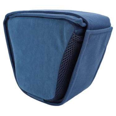 Imagem de Travesseiro Separador de Joelho de Cunha, Gel de Almofada de Suporte à Perna Confortável para Uso a Longo Prazo, ótimo para Descanso Diário, Com Bolsos de Malha e Design de Zíper