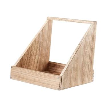 Imagem de Generic Caixa de nidificação de frango Caixa de Compartimento único Casa de galinhas Caixa de de madeira acessórios de galinheiro para aves de