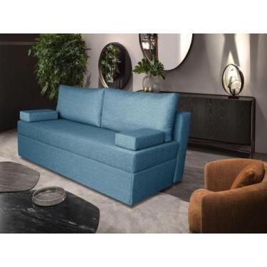 Imagem de Sofá de 03 Lugares Life_MA Com Baú que se Transforma em Sofá Cama Resi