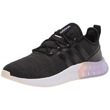 Imagem de adidas Tênis de corrida feminino Kaptir Super, Preto/Preto/Carbono, 35