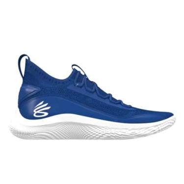 Imagem de Under Armour T nis de basquete UA Curry 8 NM Team, Azul/branco, 12