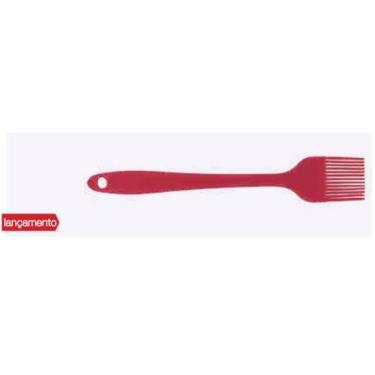 Imagem de Pincel De Silicone Vermelha Mimo Style