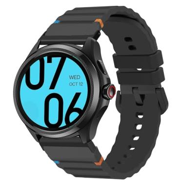 Imagem de Compatível com pulseiras Ticwatch Atlas, 20 mm, 22 mm, 24 mm, nova pulseira de substituição de linha de tecido de silicone ajustável compatível com Ticwatch Atlas, Pro 5 Enduro, Pro 5, Pro 3 Ultra BT
