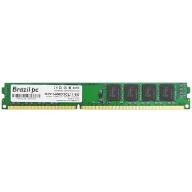 Imagem de Memória RAM para Computador 8GB DDR3 1600MHz Formato LONG-DIMM Latência CL11 - Alto Desempenho Jogos