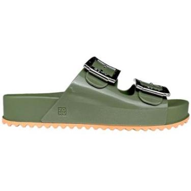 Imagem de Sandália Feminina Rasteira Fivela Zaxy Partner iii-Feminino