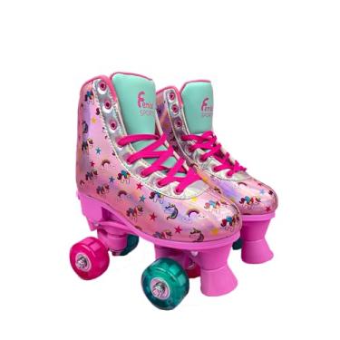 Imagem de Patins 04 Rodas Com Luz (Rosa)