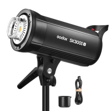 Imagem de Flash estroboscópico de estúdio Godox SK300IIV 300Ws GN58 5700K