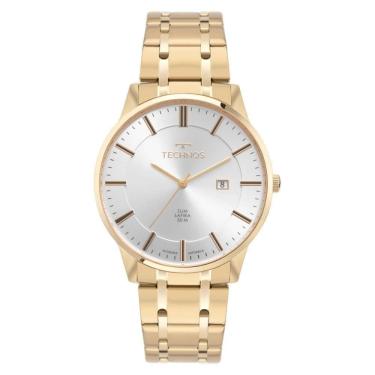 Imagem de Relógio Technos Masculino Slim Dourado - Gm10yv-1k Gm10yv-1k
