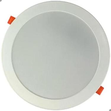 Imagem de Plafon Painel Led Redondo Embutir 18W 3000K Bivolt Lorben