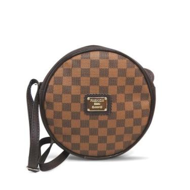 Imagem de Bolsa tiracolo antonella new preta. - ANTONELLA BAGS, Marrom