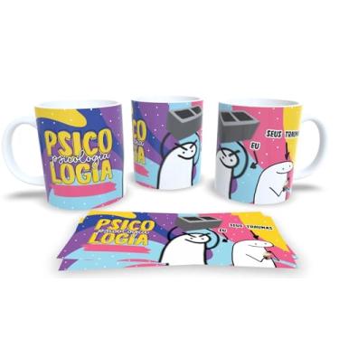 Imagem de Caneca de Porcelana Profissões Personalizada – Presente Criativo para Todas as Áreas (Psicologia)