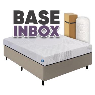 Imagem de Cama Box Queen Desmontável Bege + Colchão Umaflex Fit Firm D33 17cm Altura - Orthocamas