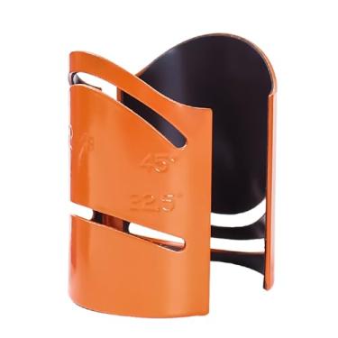 Imagem de Sthovd Kit de guia de corte de metal de 6,5 cm corta a 45°, 90°, 22,5° e guia de corte de tubo de metal com corte em sela 1P