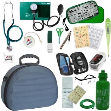 Imagem de Kit Enfermagem Super Luxo Maleta Exclusiva Completo - PA MED/ PREMIUM/