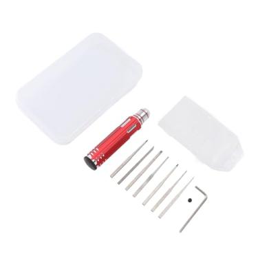 Imagem de Modelo Scriber Tungstênio Ferramenta de criação de precisão de aço com 7 lâminas para kits de modelos de gunpla e alça de liga de alumínio de bonsai 9pcs Conjunto completo
