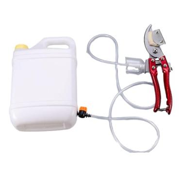 Imagem de Bothyi Tesoura de poda de jardim automática, pulverização, modelagem profissional com balde de 1,5 L, tesoura de poda fácil de usar, aparador de galhos,