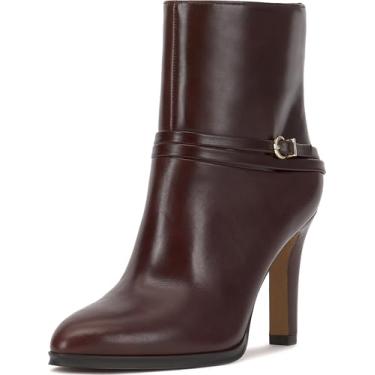 Imagem de Vince Camuto Bota feminina Sybilla no tornozelo, Rich Mahogany, 34