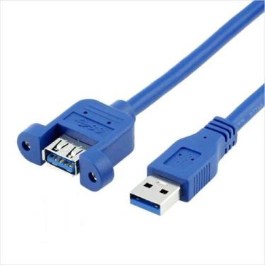 Imagem de Cabo Extensor USB 3.0 Painel - 50CM - no-brand