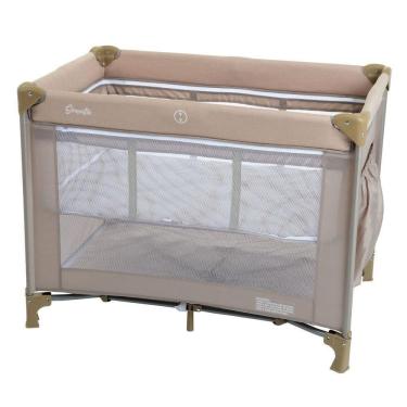 Imagem de Berço Portátil Burigotto Sonata Desmontável Com Mosquiteiro Bege