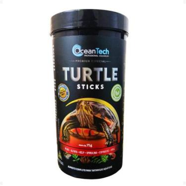 Imagem de Ocean Tech Turtle Sticks 75g Alimento Tartaruga Aquática