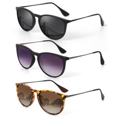 Imagem de KALIYADI Óculos De Sol Femininos Polarizados: Modernos Com Proteção Uv400, Estilo Retrô Para Festas, Compras Na Praia