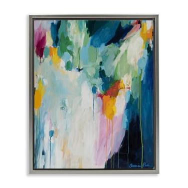 Imagem de Stupell Industries Eucalyptus Bright Expression Gray Framed Floater Canvas Wall Art Design por Amira Rahim, 21 x 17