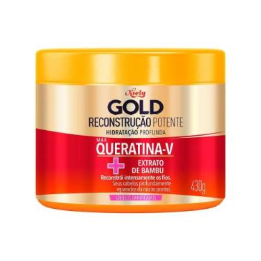 Imagem de Creme de Tratamento Niely Gold Reconstrução Potente 430g