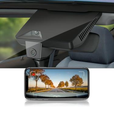 Imagem de Fitcamx Câmera de painel 4K adequada para Genesis GV80 Coupe 2025-2026 (HD2-T6500) 4 opções, visual OEM, vídeo UHD 2160P, WiFi e aplicativo integrados, gravação em loop, sensor G, Plug & Play, cartão