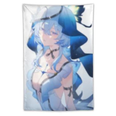Imagem de LIEGBMEU Sexy Bikini Hot Anime Girl Tapeçaria 101.6 cm x 152.4 cm Interior Exterior Wall Quilt Art Decoração de Tapeçaria Caprichosa, AF145