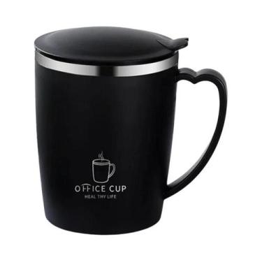 Imagem de Garrafa Térmica De Aço Inoxidável De 350ml À Prova De Vazamentos Com A