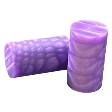 Imagem de oshhni 2x Ponteira para taco de bilhar, ponta para taco de sinuca, profissional, leve, acessórios para bilhar, substituição de virola para de bilhar, Roxo