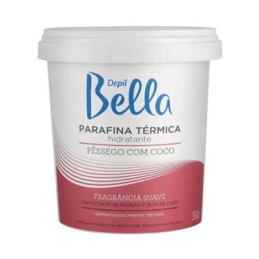 Imagem de Depil Bella Parafina Térmica Hidratante Pêssego com Coco 350g