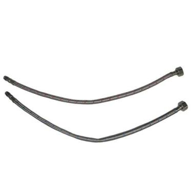 Imagem de Engate Par Rabicho Monocomando Mangueira Flexivel Agua Quente Fria Mis