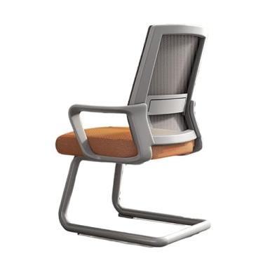 Imagem de Cadeira de escritório para móveis, cadeira de escritório, cadeira de mesa ergonômica, cadeira de mesa traseira no meio de malha respirável, cadeira de escritório em casa, suporte para as costas