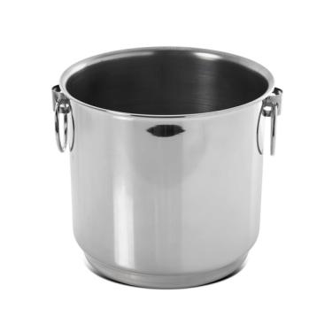 Imagem de Balde Para Garrafas E Gelo 4,5l Aço Inox Bar Bebidas Forma