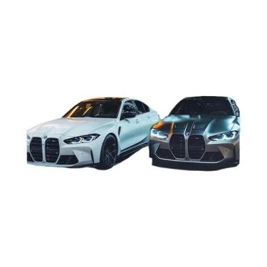 Imagem de Pôster De Corrida De Carro Esportivo De Luxo BMW M4 Em Tela Para Decor
